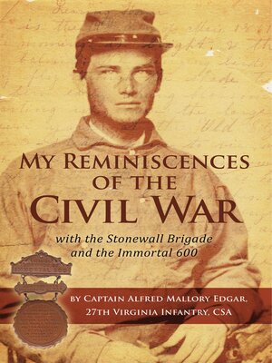 cover image of My Reminiscences of the Civil War